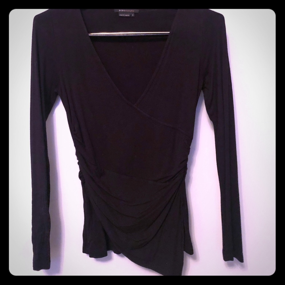 BCBGmaxazria Ruched Top
